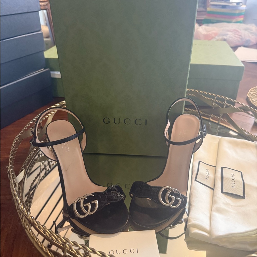 Gucci Black Women's Sandals - Picture 2 of 6